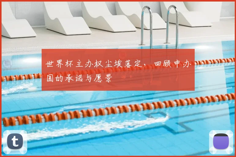 世界杯主办权尘埃落定，回顾申办国的承诺与愿景